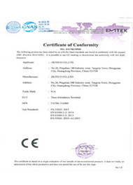 UA760 & UA860 CE Certificate