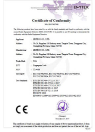 TL400B CE -RED Certificate