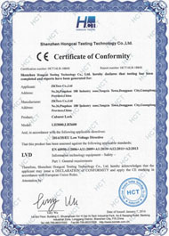 LH3000 CE-LVD Certificate